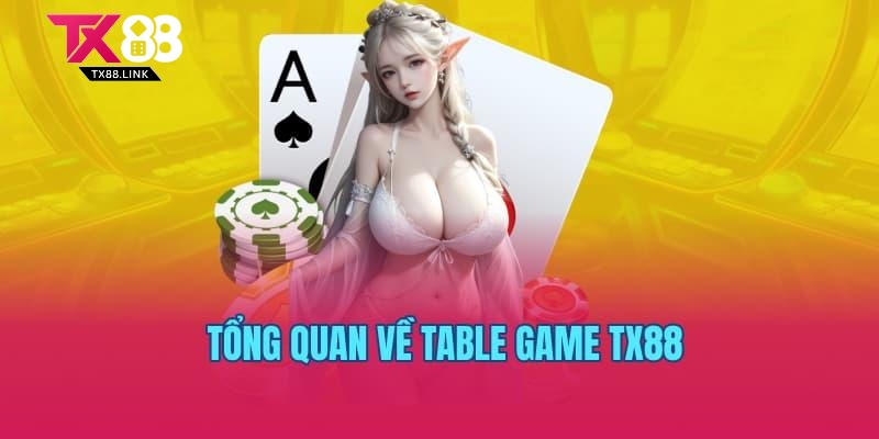 Nổ hũ TX88 - Săn Jackpot Cực Đã, Thắng Lớn Mỗi Ngày Tại TX88 1 Tổng quan về Table game TX88